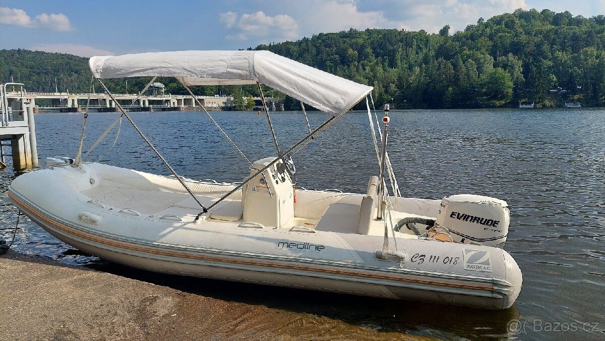 Zodiac Medline 500 + Evinrude 75 e-tec