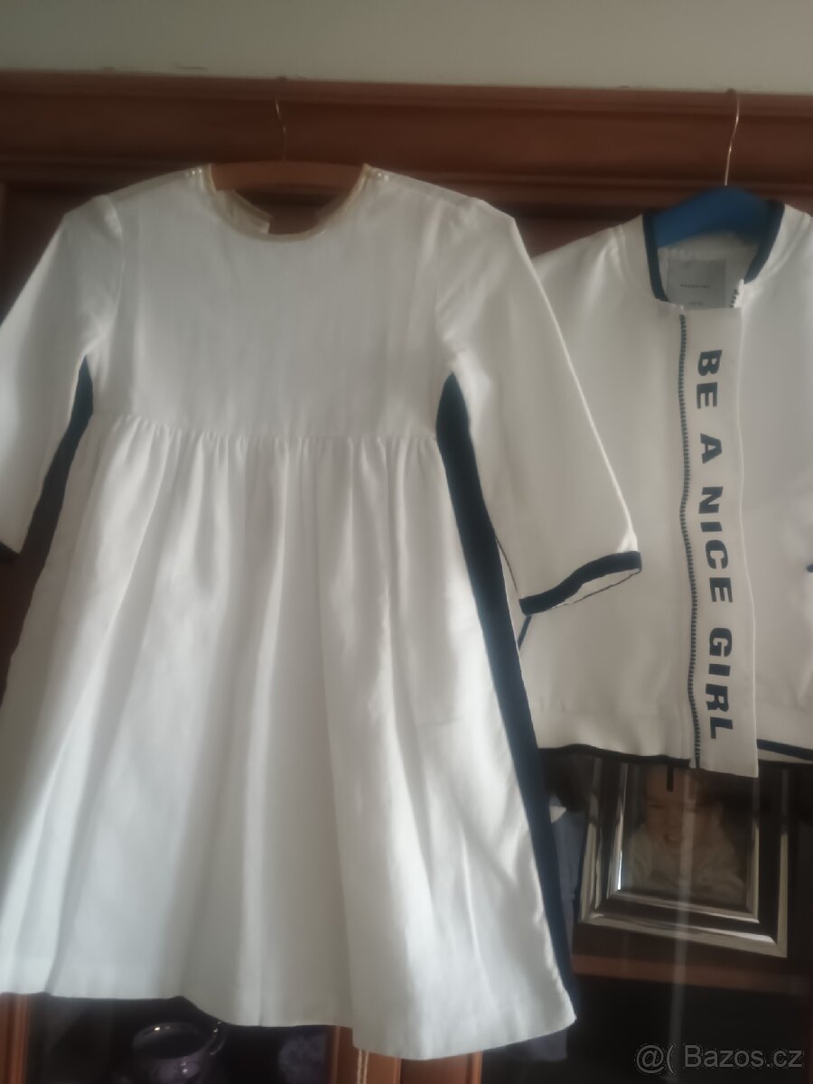 Šatičky + krásná bunda Bomber