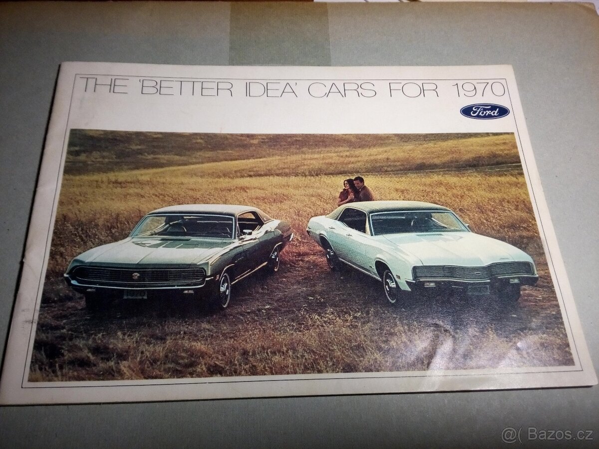 Ford USA 1970-orig. prospekt, 42 stran