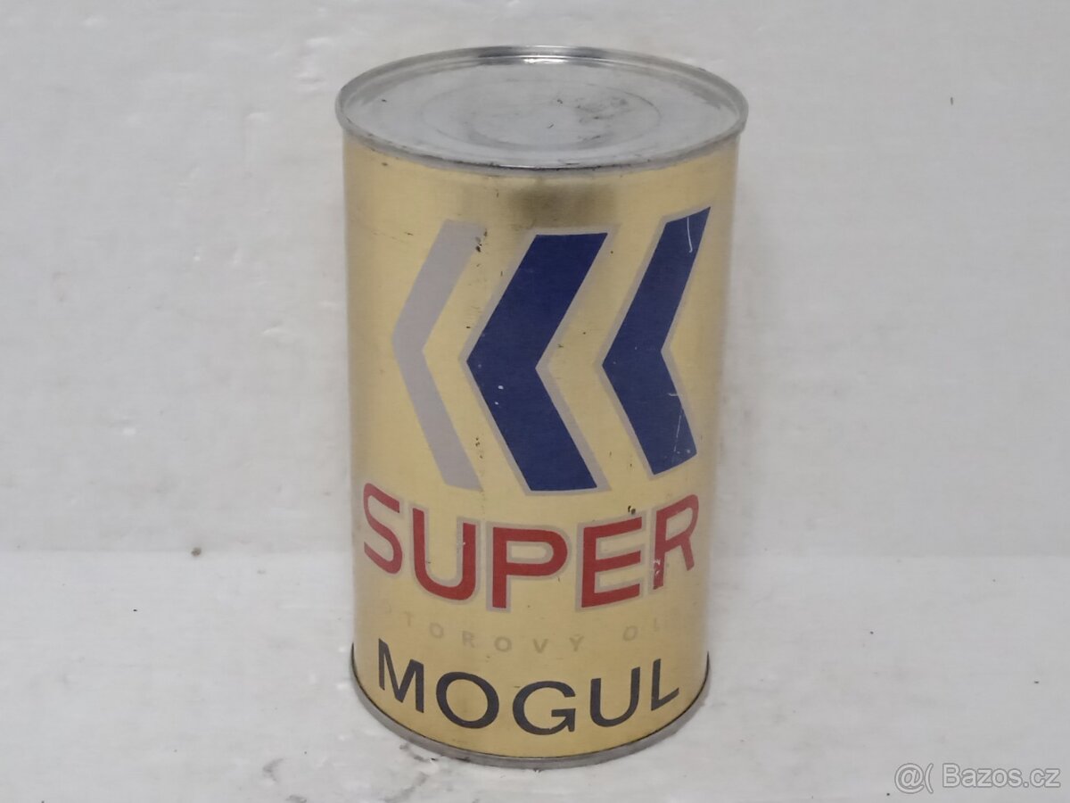 1L SUPER MOGUL - neotevřený olej - ČSSR