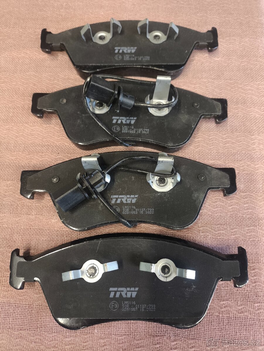 Brzdové desky TRW A8 A6 8V