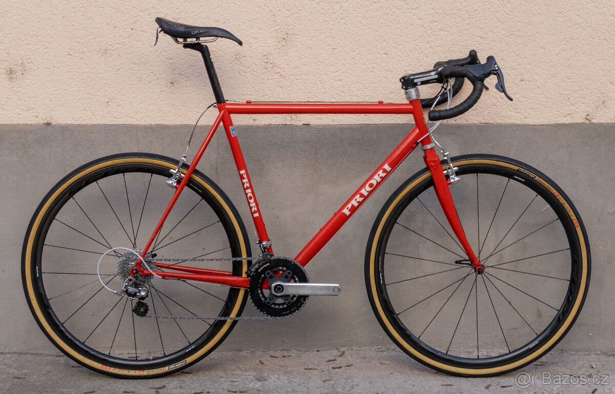 PRIORI Gravel kolo, Campagnolo Record, karbonová kola Scope