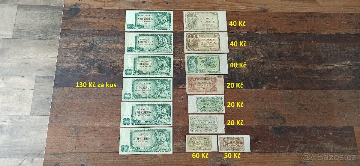 Bankovky a státovky 1953-1993. Druhá část.