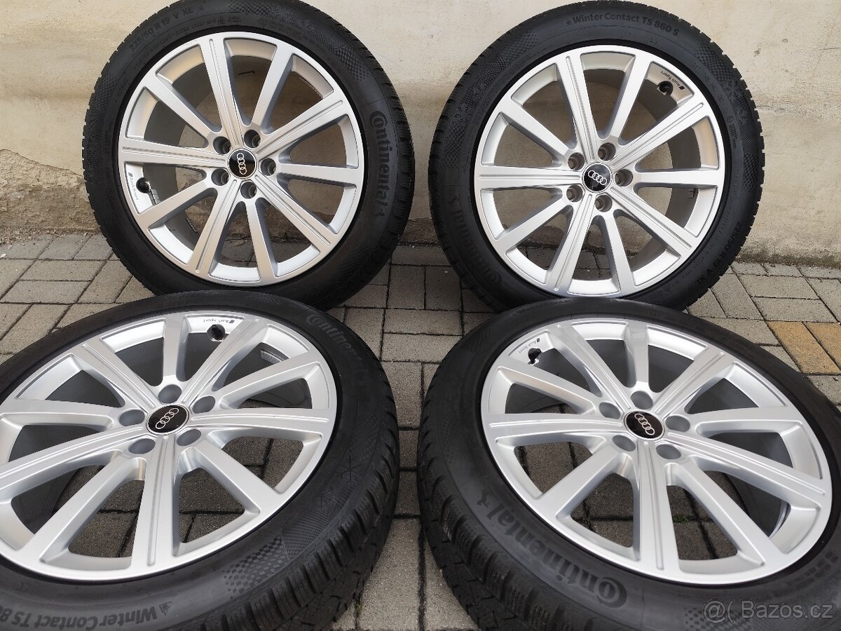 ALU 5x112 r19 AUDI + PNEU - ZÁNOVNÍ SADA