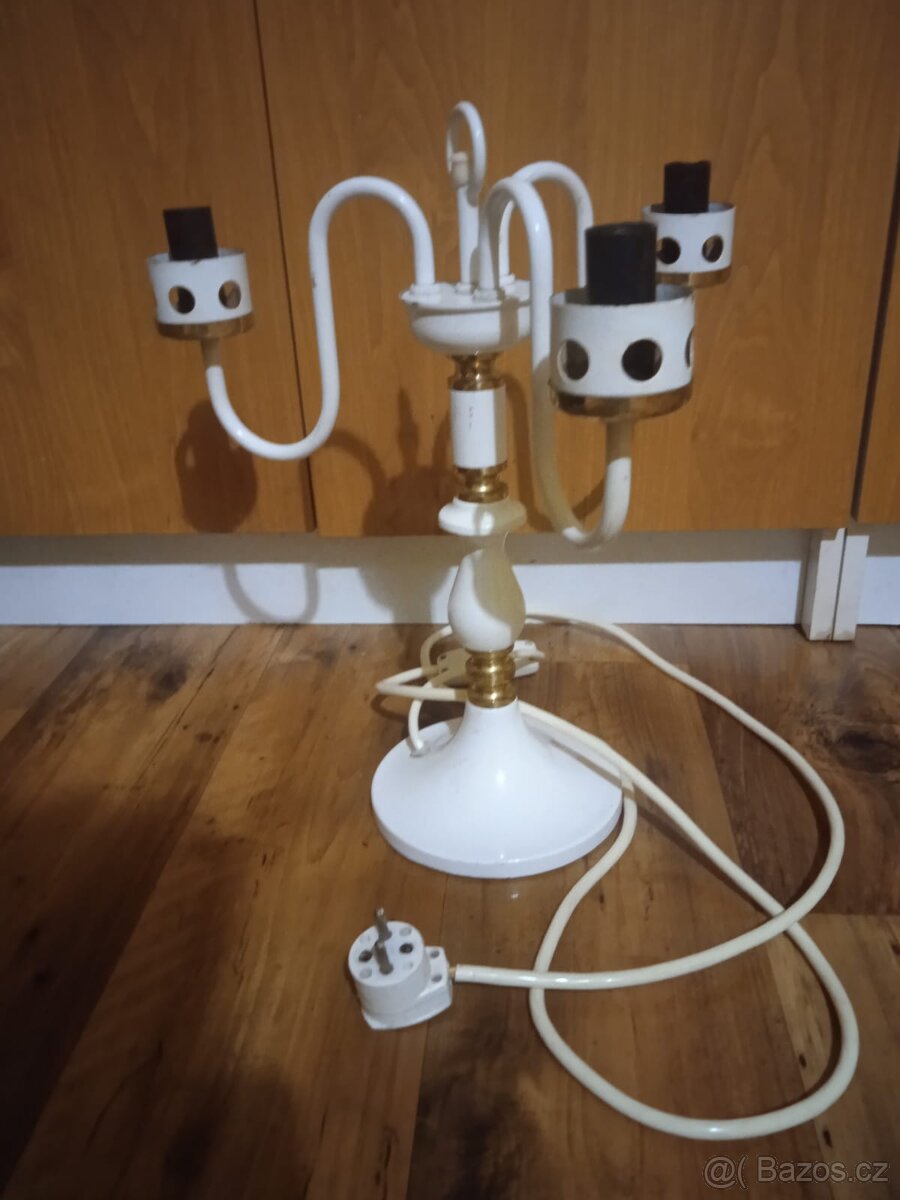 Retro stolní lampa Drukov Brno