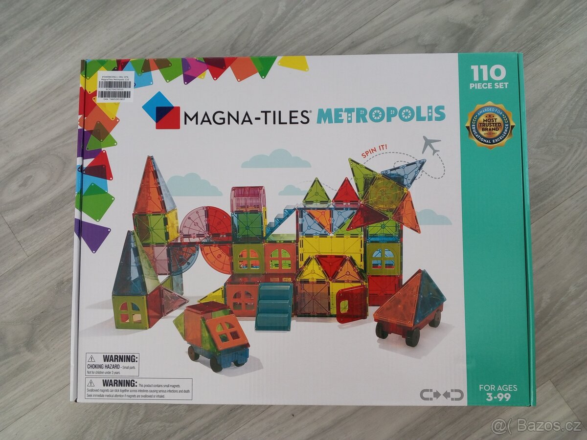Magnetická stavebnice Magna-tiles metropolis