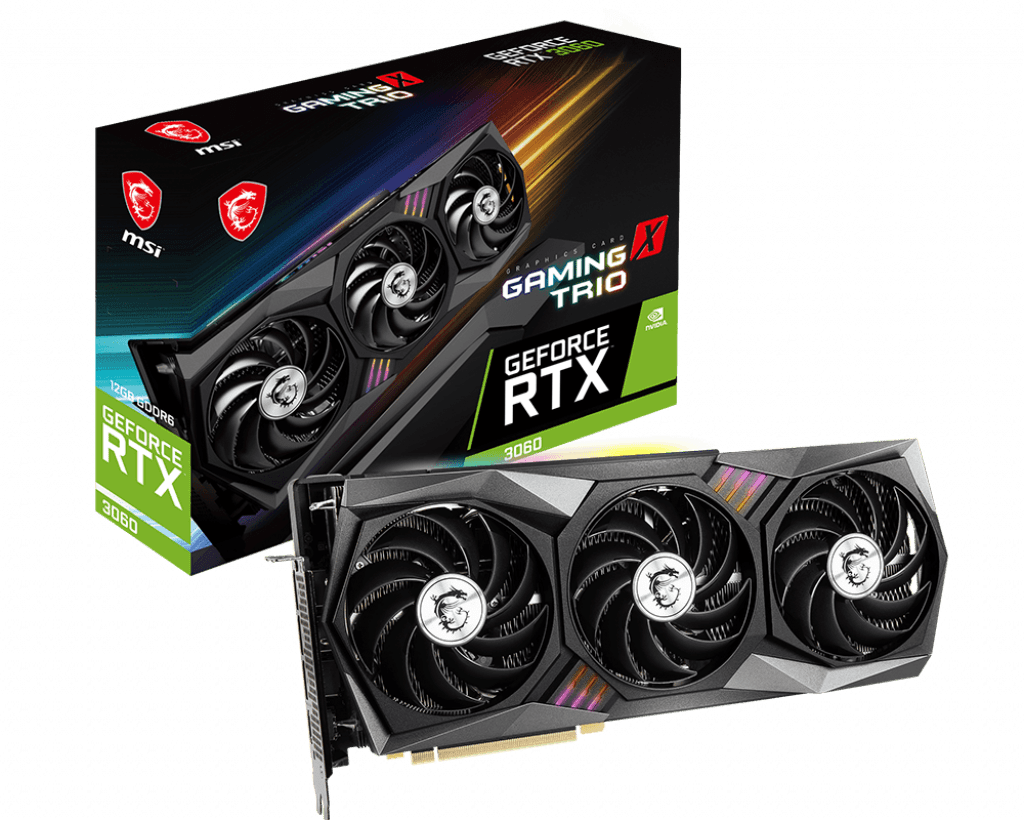 MSI GeForce RTX 3060 GamingX Trio 12GB