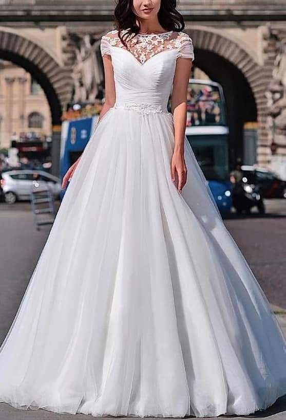 L-XL NOVÉ svatební šaty WONDERFUL