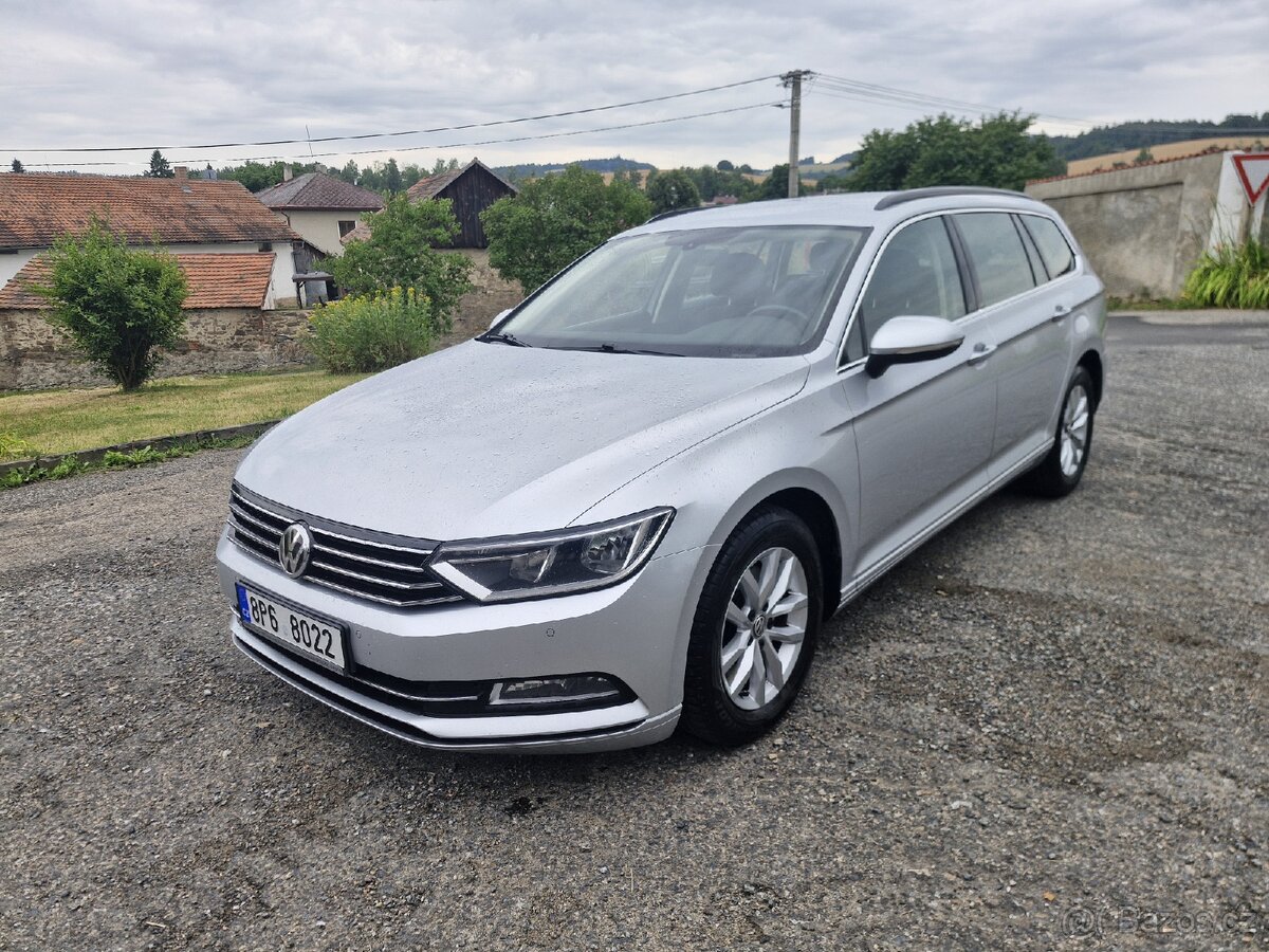 Vw passat combi b8 2.0tdi 110kw 2018 krásný stav