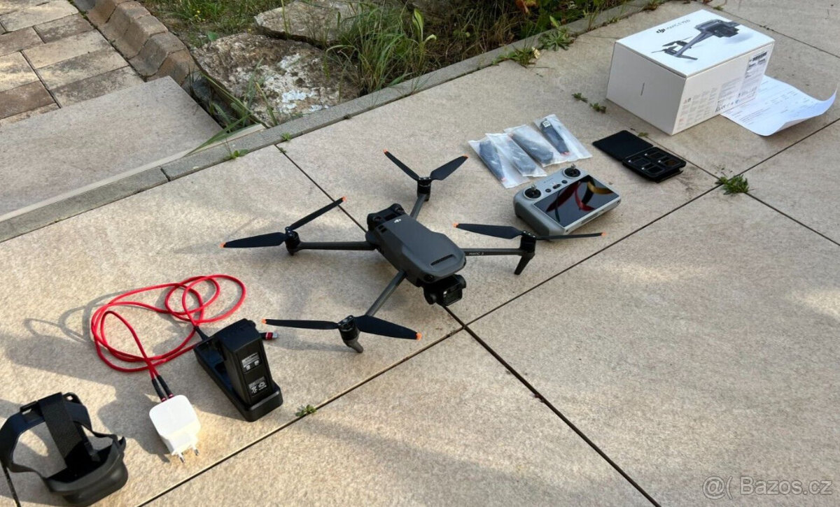 DJI Mavic 3 2.0 + DJI RC Smart+ ND filtr, výborný stav, s kl