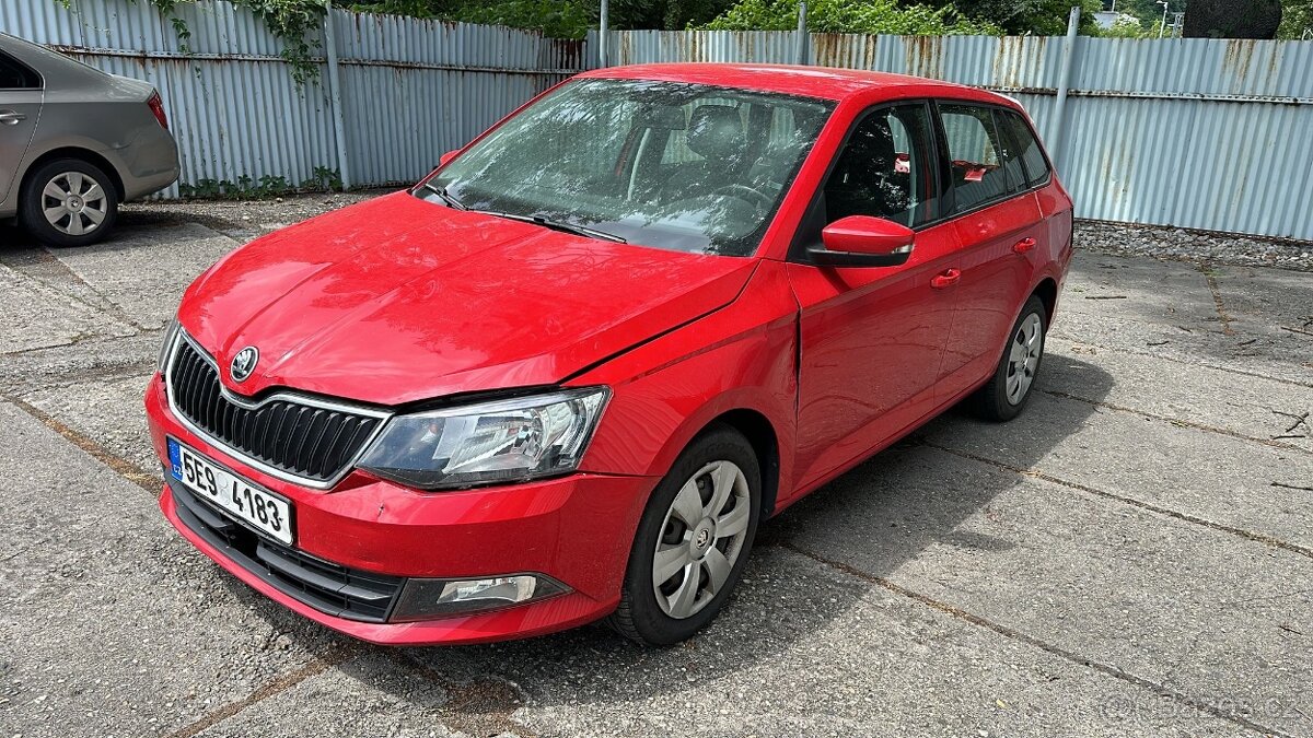 ŠKODA FABIA 1,2 TSI 81KW, ROK 2017, NAJ 144TKM,KLIMA,DOHODA