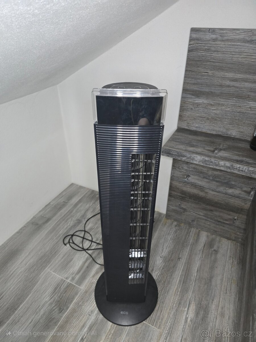 Stojanový ventilátor ECG Tower Fan