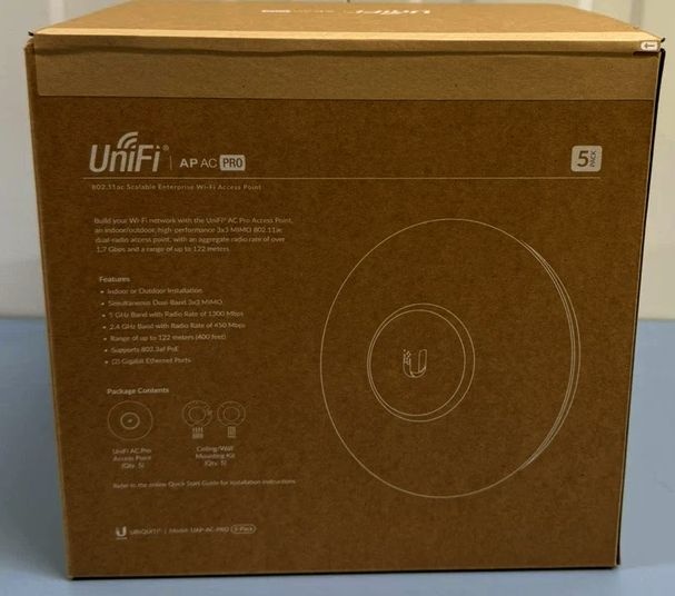 Prodám Ubiquity Network UAP-AC-PRO 5v1