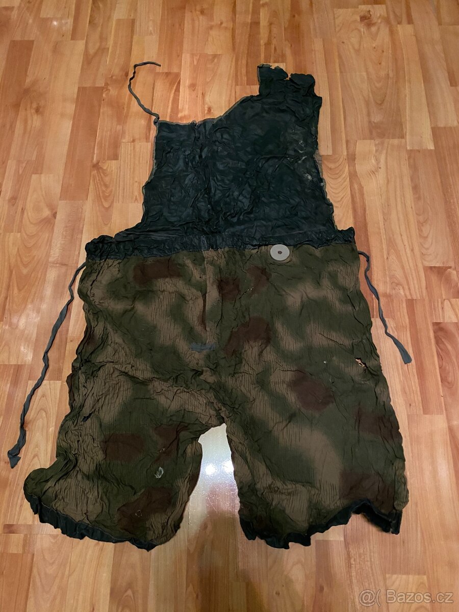 Pogumované nohavice Sumpftarn originál Nemecko WW2