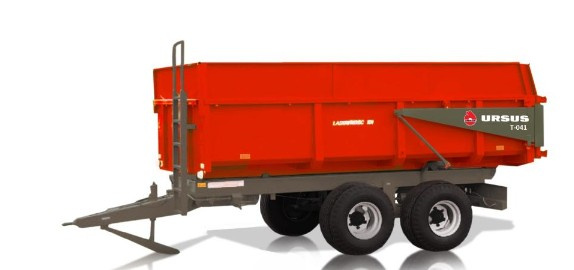 URSUS Stavební skořepina přívěsu, nosnost 7t, model T-041