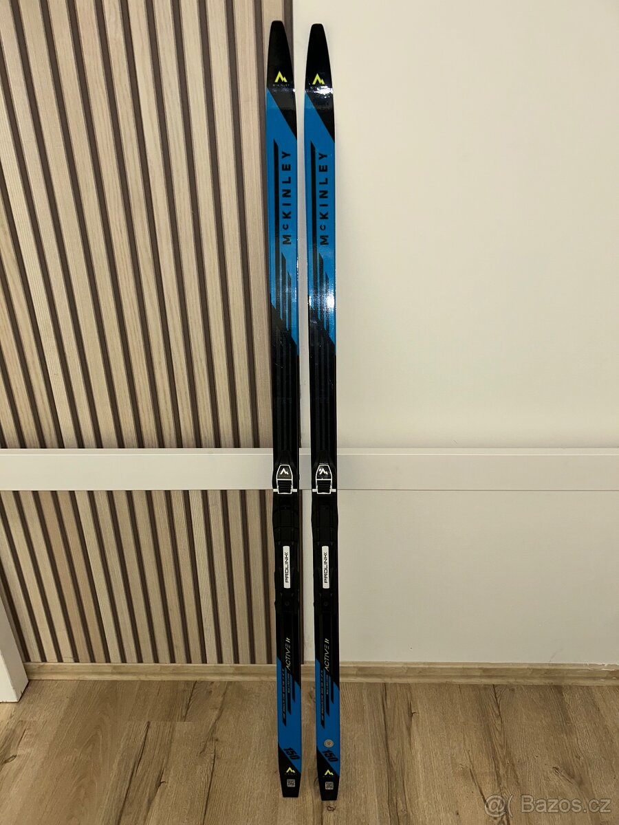 Zánovní běžky Mckinley Active Jr 150 cm prolink NNN