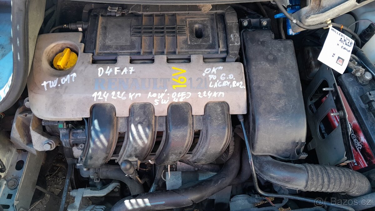 Motor s převodovkou automat Renault 1,2 16v