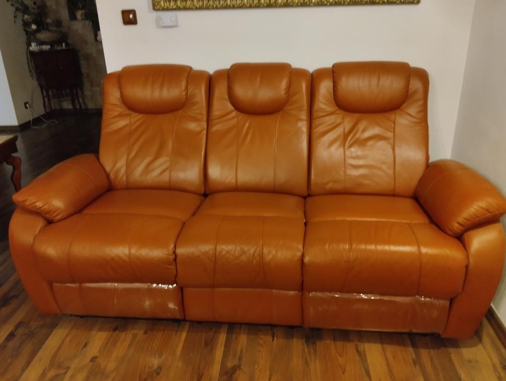 Kvalitní kožená sedací souprava