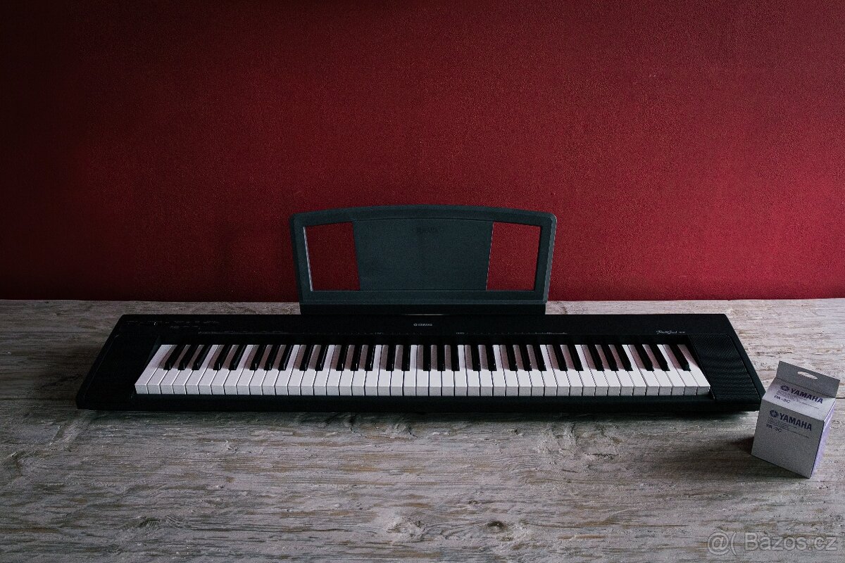 Elektronické klávesy YAMAHA NP-30 vč. adaptéru
