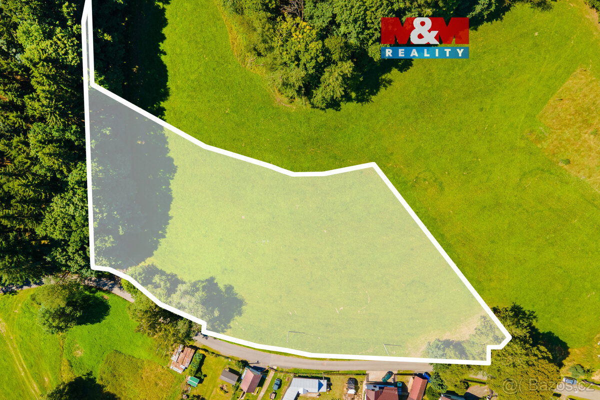 Prodej pozemku k bydlení, 7125 m², Pec