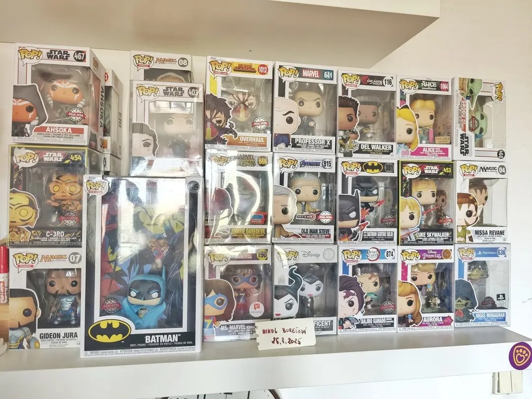 Funko pop fogurky star wars mrvel disney atd