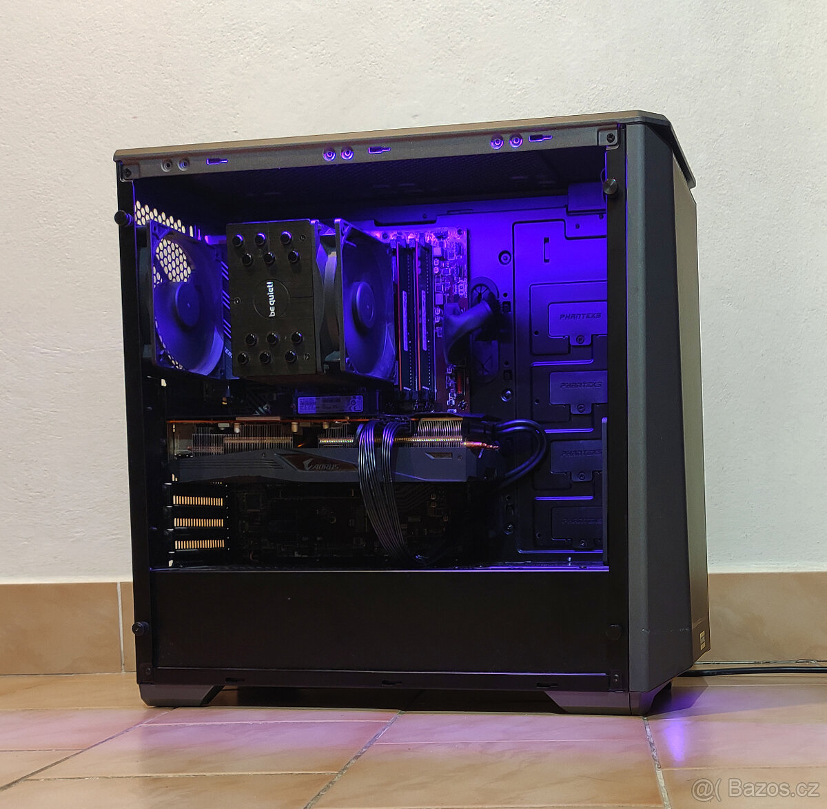 Herní počítač s RX 5700 XT AORUS, i7-8700K , Z390, Win 11