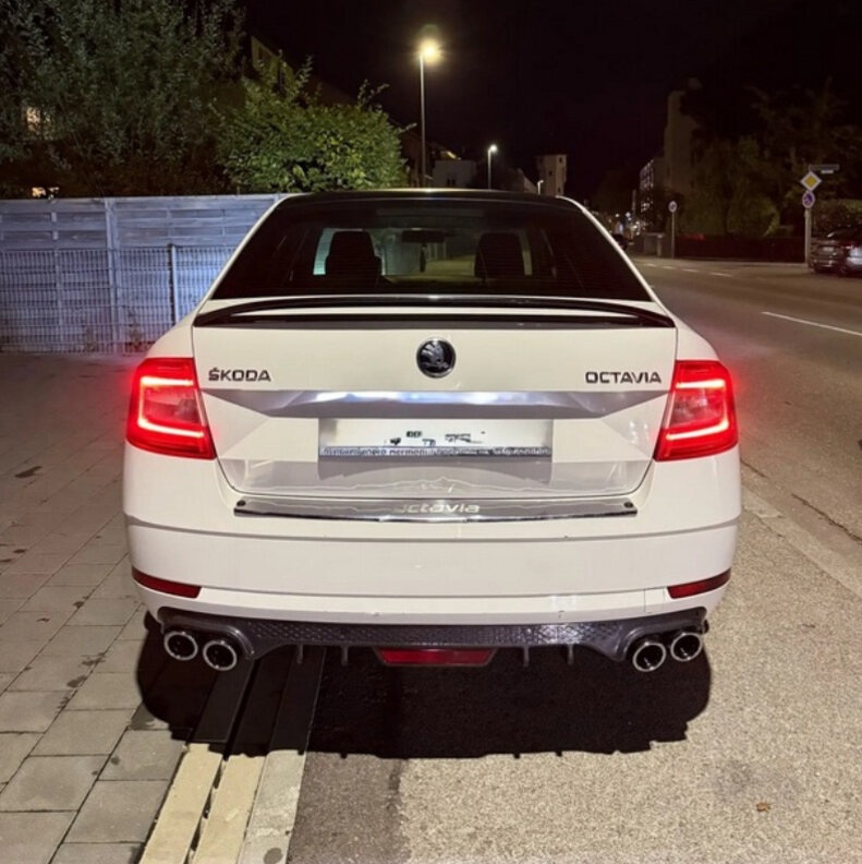 Zadný difuzor pre ŠKODA OCTAVIA 3