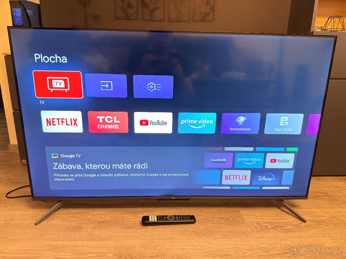 Televize TCL 50C645 - 50" / 127 cm