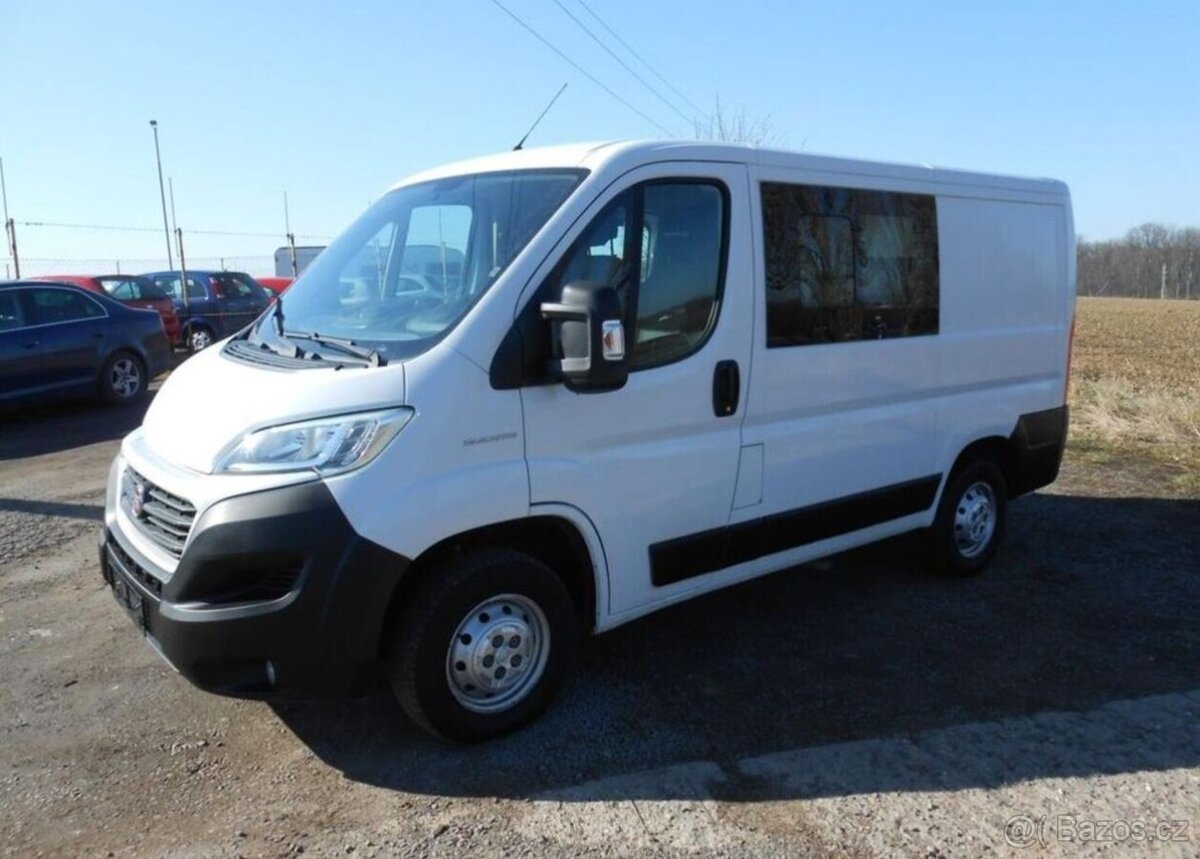 Fiat Ducato 2,3 96 kW KLIMA Serviska 7Míst nafta
