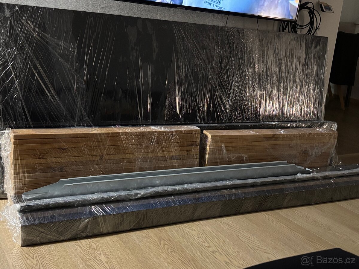 Ikea malm postel 160 200 rosty