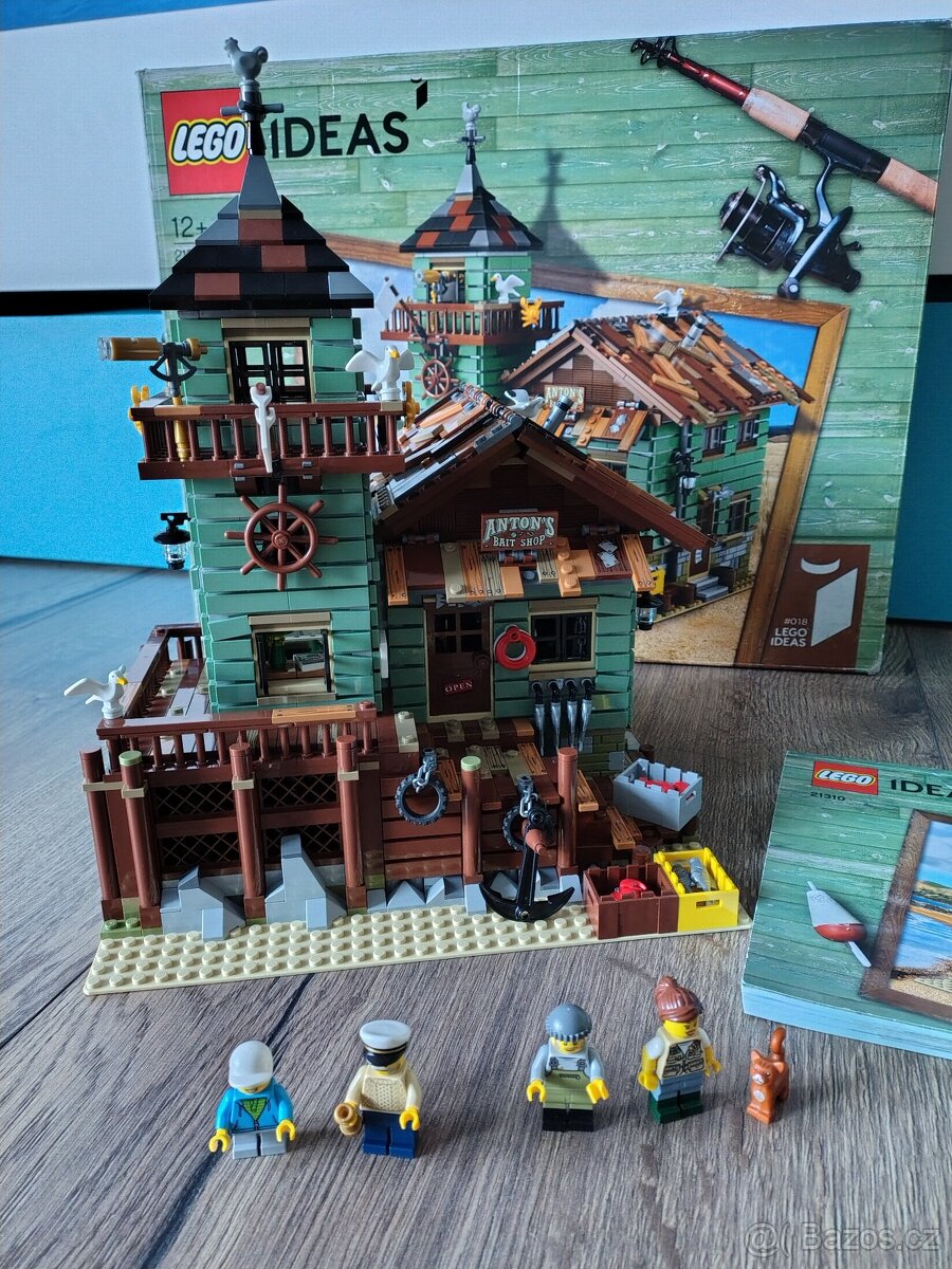 LEGO 21310 Starý rybářský obchod