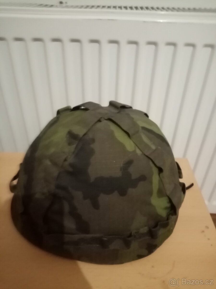 Výcviková helma/přilba AČR s potahem vzor 95. les