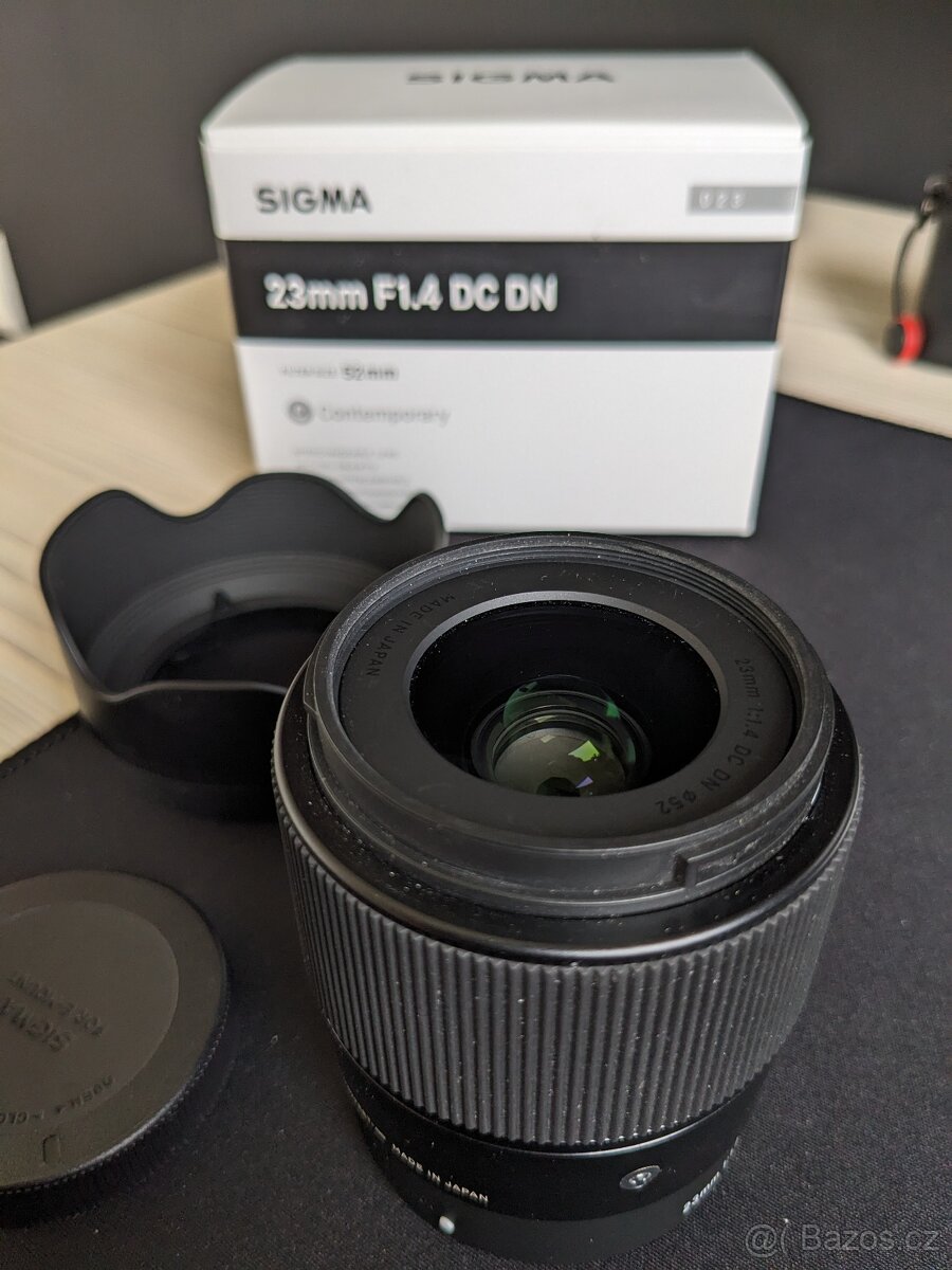 Sigma 23mm f1.4 pro sony E v záruce