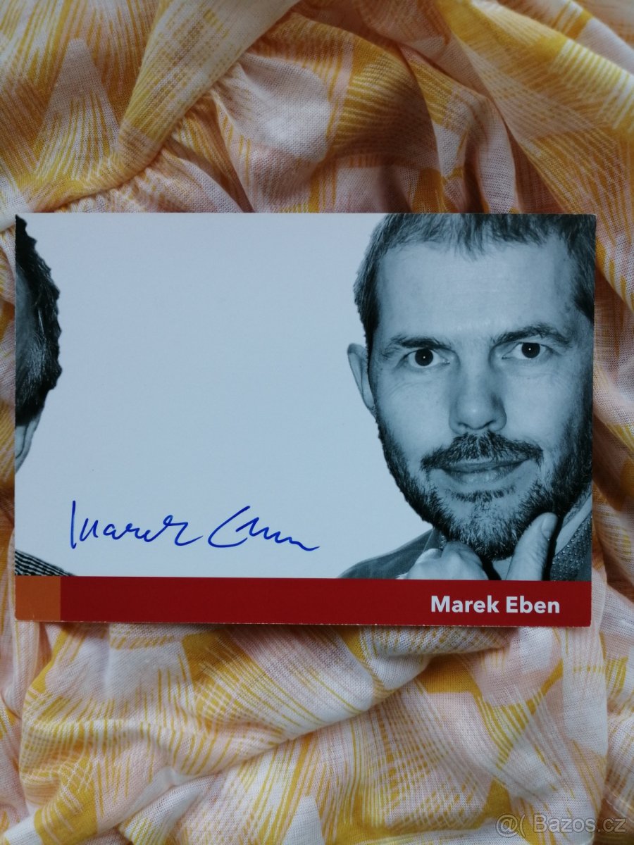 Prodám autogram Marka Ebena