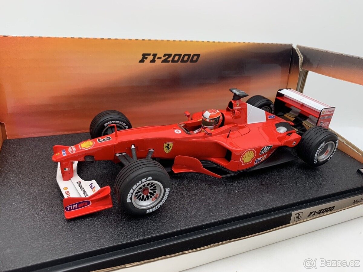 Model formule 1 Michael Schumacher 2000, Hotweels 1:18