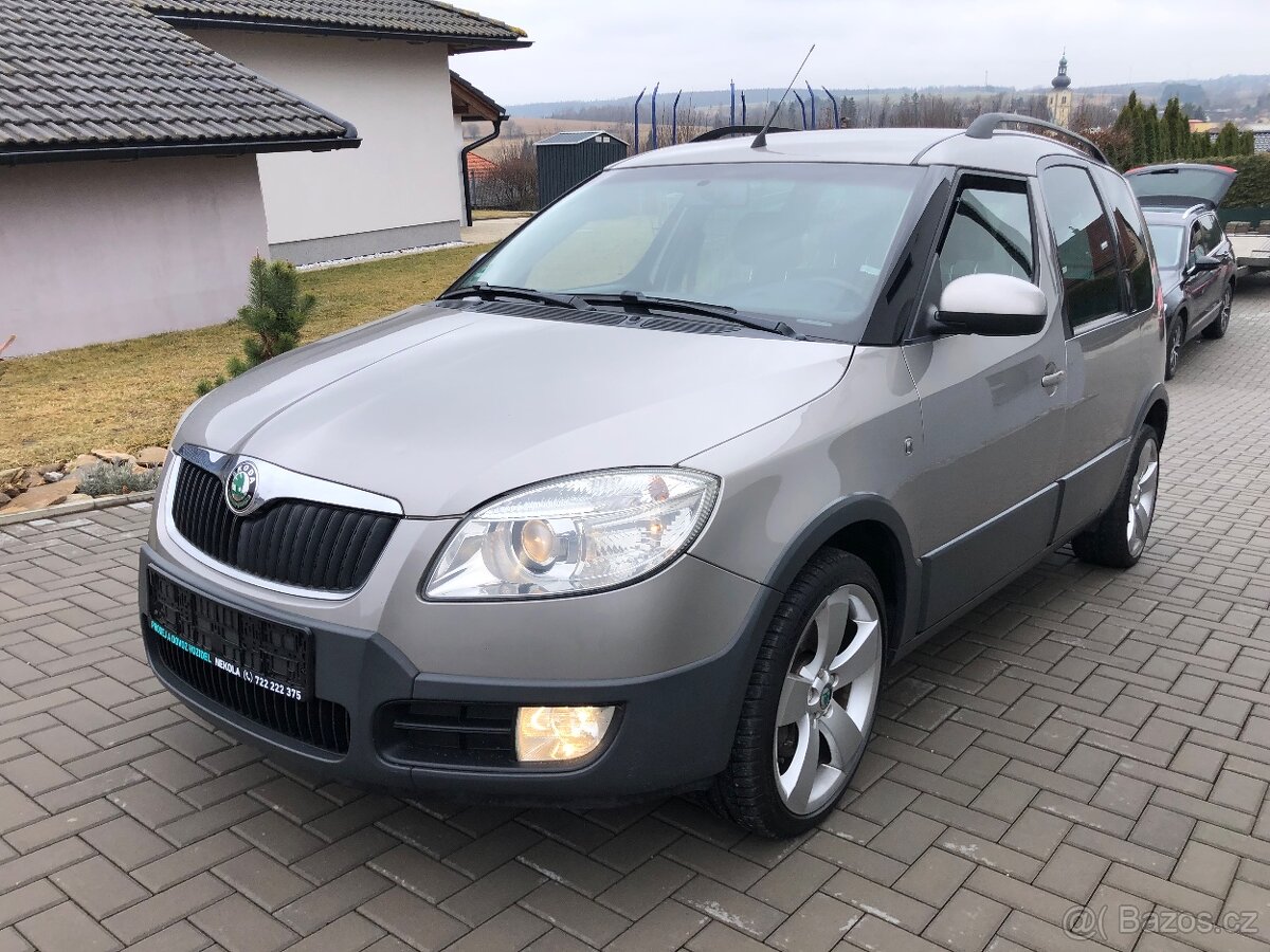 PRODÁNO Škoda Roomster Scout 1.6i 77kw,11/2008,Tažné