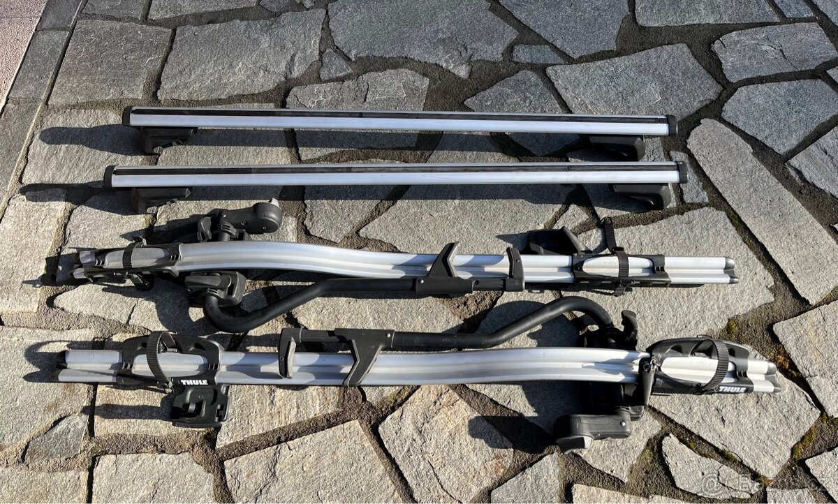 Thule set Wingbar Evo 127 + Evo 7104 + Proride 591