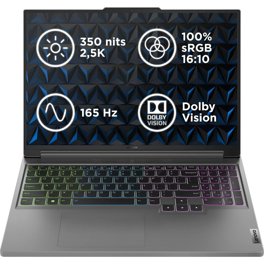 Lenovo Legion Slim 5 16" WQXGA 165Hz R7 16GB 1TB RTX 4070