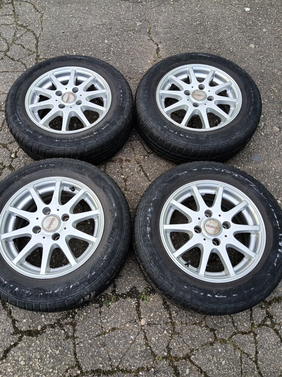kompletní kola Peugeot 206