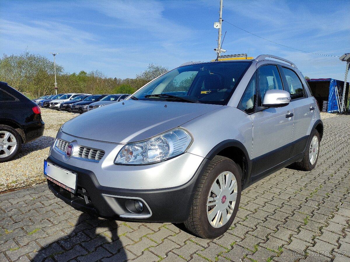 FIAT SEDICI 1.6i 16V 4x4,88KW,ZÁVĚS 1200KG,KLIMA,HAGUSY.