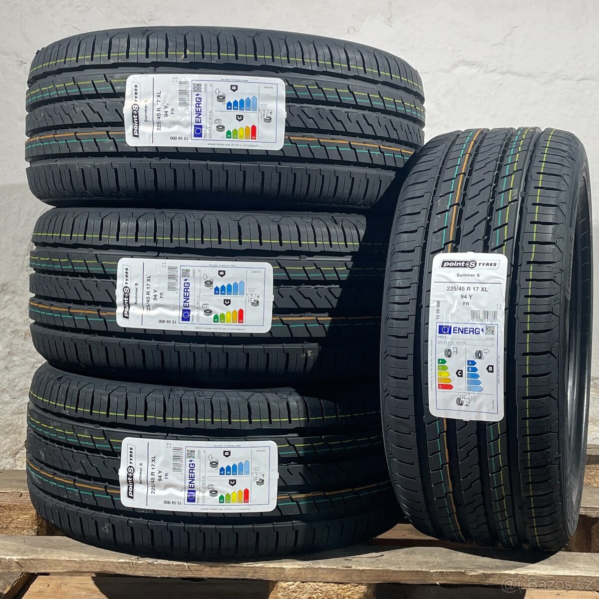 Uplně nové letní pneu 225/45 R17 94Y PointS