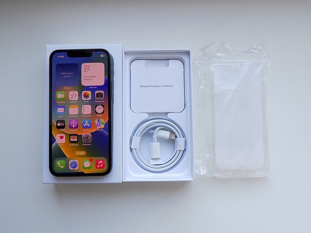 APPLE iPhone 13 mini 128GB Green - ZÁRUKA - TOP STAV