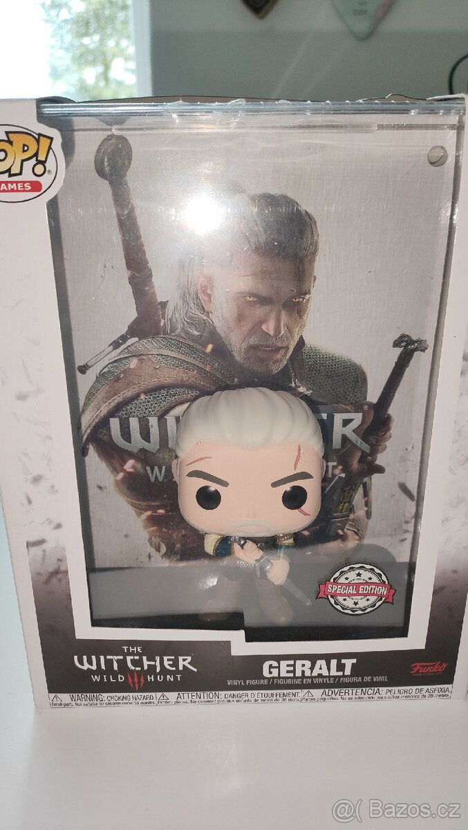 Pop figurka 02 - the witcher 3 wild hunt - Geralt