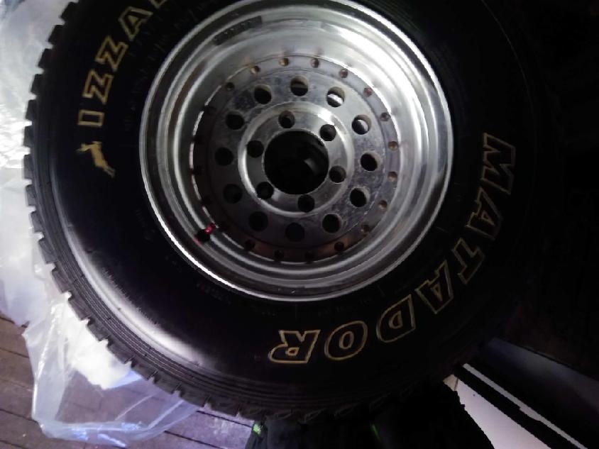 sada 5 ks ráfků  8,5 Jx15 (dělené)  pro NISSAN PATROL, NAVAR