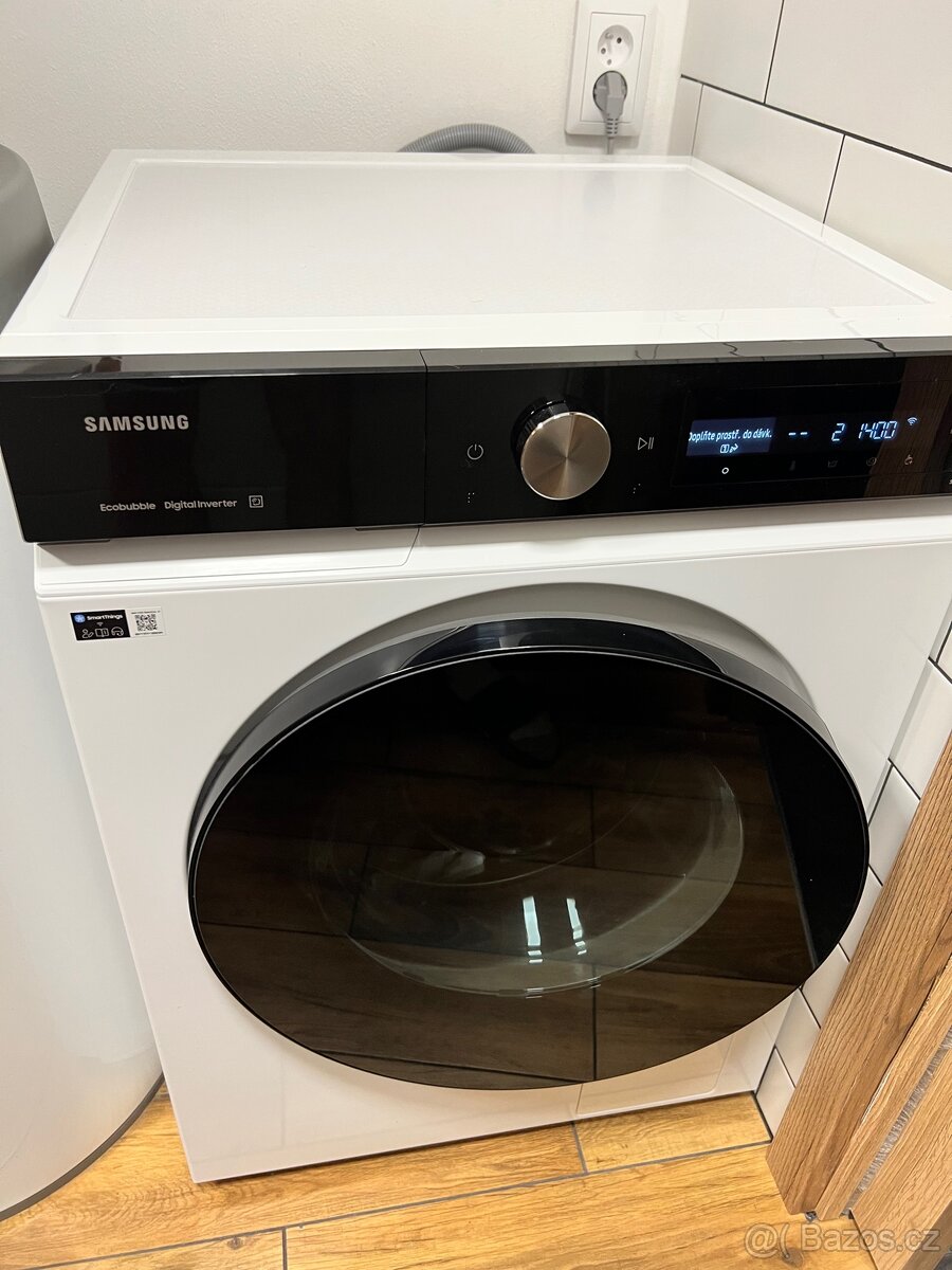 SAMSUNG BESPOKE AI parní pračka 11kg Série 7 WW11DB7B94GEU4