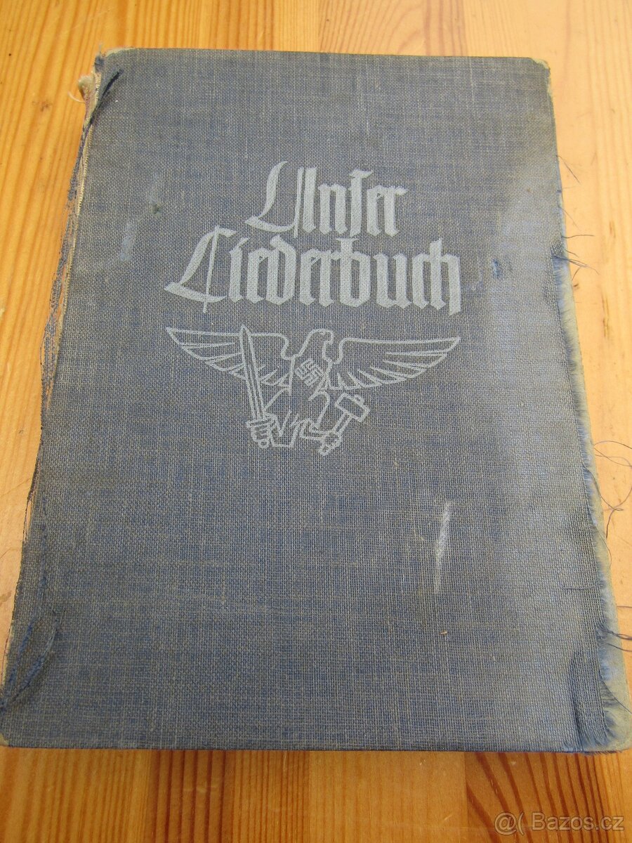 Německý zpěvník,pochodů Hitlerjugend 1939 NSDAP.