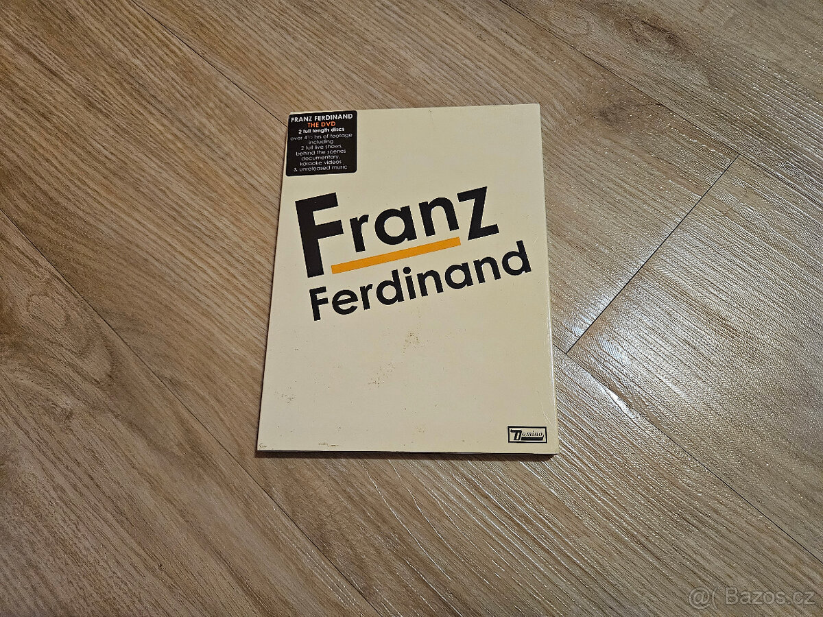2 DVD koncert Franz Ferdinand live