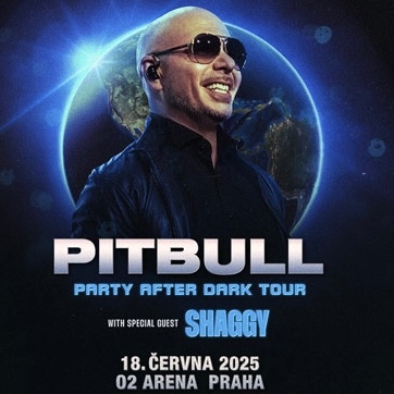 Lístky stání/sezení Pitbull: Party After Dark 18.6. Praha