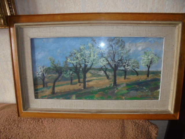 OBRAZ OLEJ NA KARTONU-ŠIMORDA 59