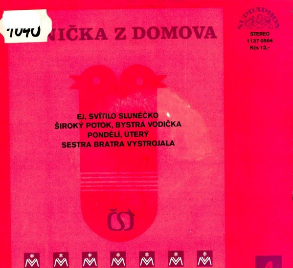 KOUPÍM ZA 500 CZK Supraphon EP VONIČKA Z DOMOVA 4